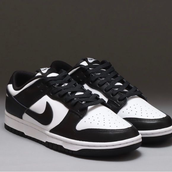 Dunk Low Black And White